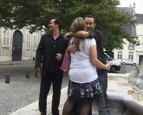 Videos Francaises: Busty French Granny DP in Hot Threesome