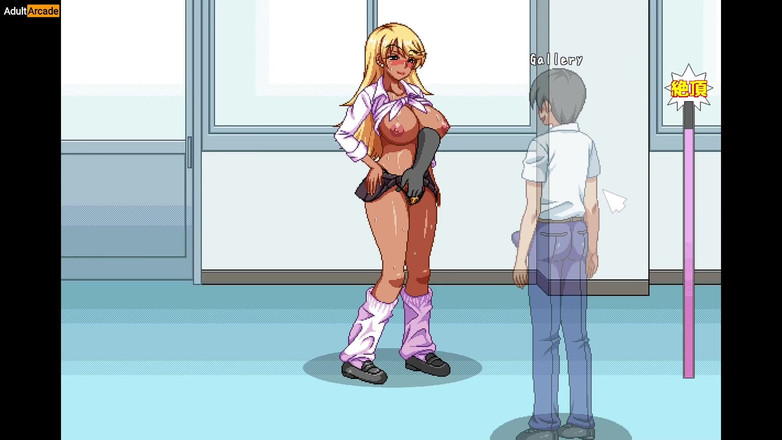 LewdArcade: Cikgu berkelip buah dadanya kepada pelajar di kolej - Miss Kyoko...