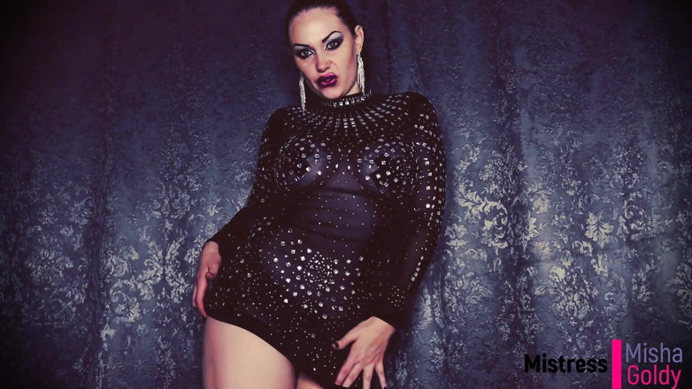 Goddess Misha Goldy: Dea adorazione dello sputo e umiliazione dello sputo per il...