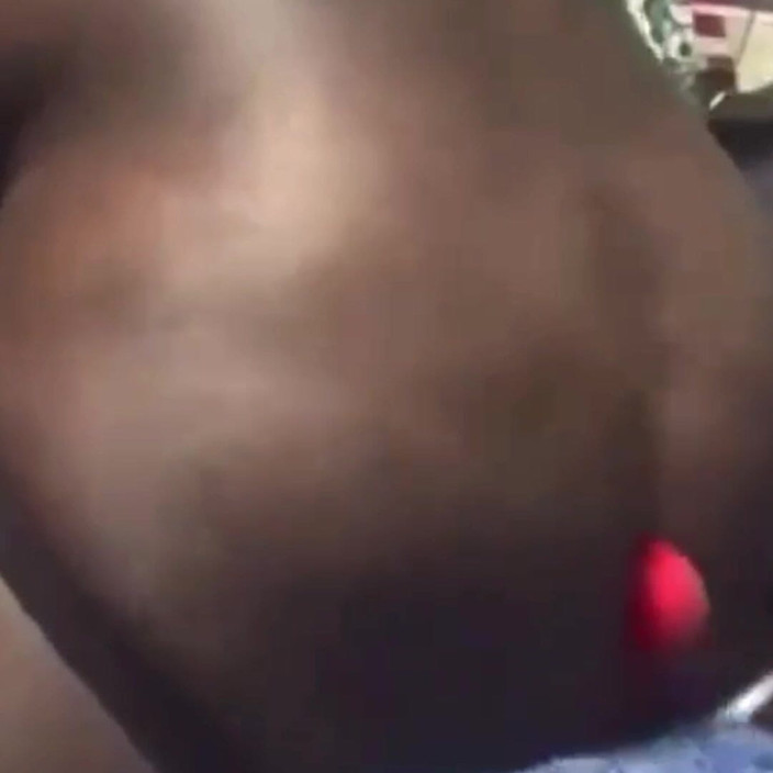 Black mature kinky muscle: Leather Harness Titplay &amp; Muscle Butt Toy Session