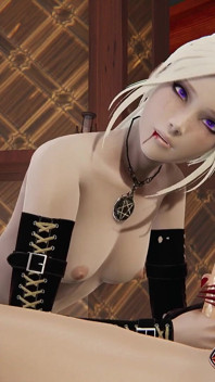 Büyük yarak için vampir sakso 3d animasyon ve boşalma bakış açısı