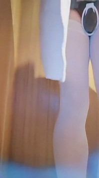 I Was Seen by a Stranger Exposing Myself in Men's Room with a Fufu Clip Attached, Ended up with Massive Cumming Orgasm