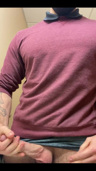 Blowing My Load at the New Job