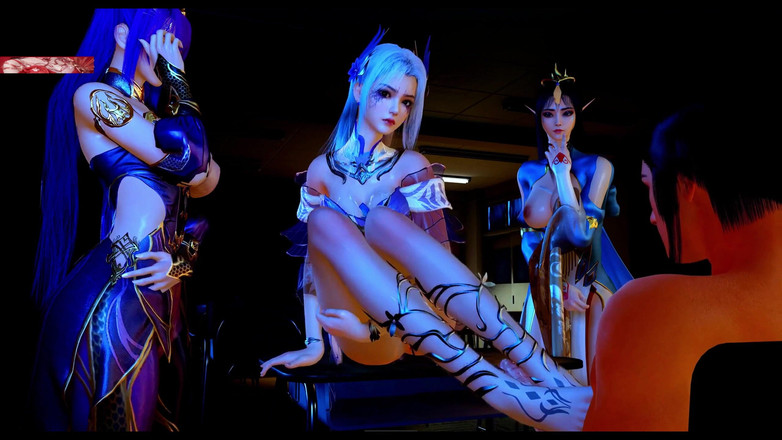 X Hentai: Xiao Yi Xian Animație 3D: țâțe, fund și frumusețe - animație 3D Hentai