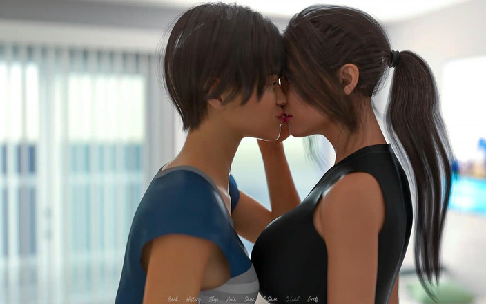 Adultgameplayvideos studio: Vrouw zijn - v1.175 - Karel kuste Christine op haar lippen