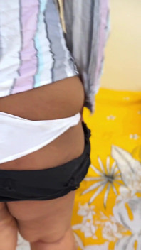 Hot Big Ass & Huge Boobs Short Jeans & Shirt Wearing Sexy Friend's Wife Make Me Seduce to Fuck Her