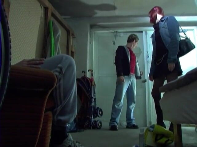Radical: 19yo Redhead Fucked by 2 Guys