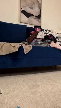 Hot Blonde Short Skirt Lover Beautiful Girl Comes for a Fashion Try on Haul Turns Out a Porn Casting
