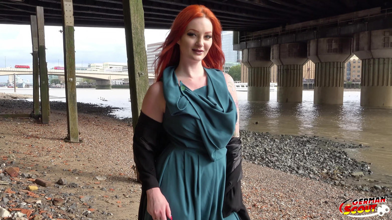 German Scout: German Scout - Redhead Ginger Zara Durose with Big Tits and...