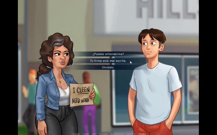 HotSummer117: Summertime Saga Cap 79 - администратор больницы делает мне минет