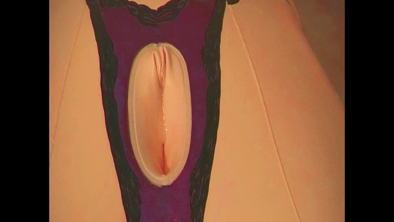 Mark Hannes: Gummipuppe Creampie Fick Masturbation