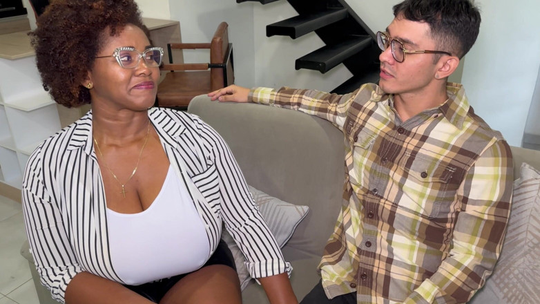 Alicia milf: Busty Teacher Coaxes Nerdy Student to Fuck Her