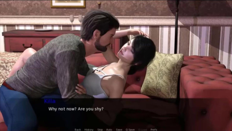 Visual Novels: Pine falls part 16