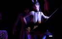Soi Hentai: Chica cosplay en club nocturno - animación 3D v571