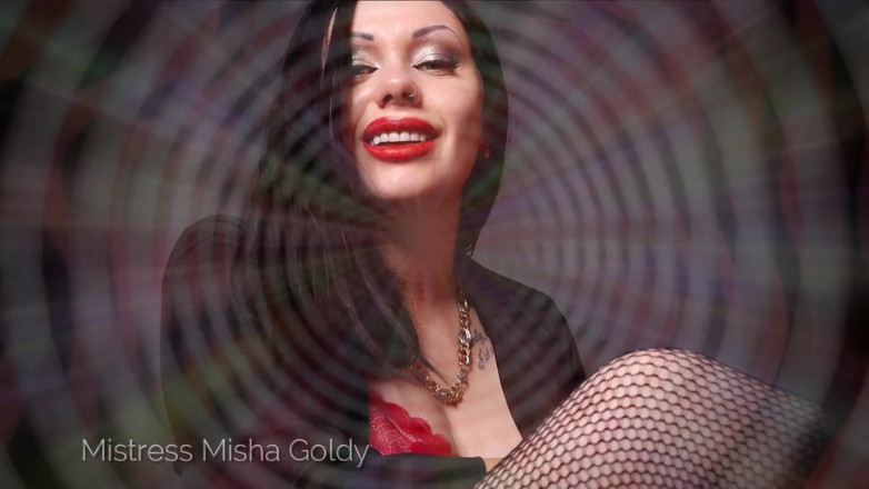 Goddess Misha Goldy: Gozar como uma boa garota parece tão certo. Você não...