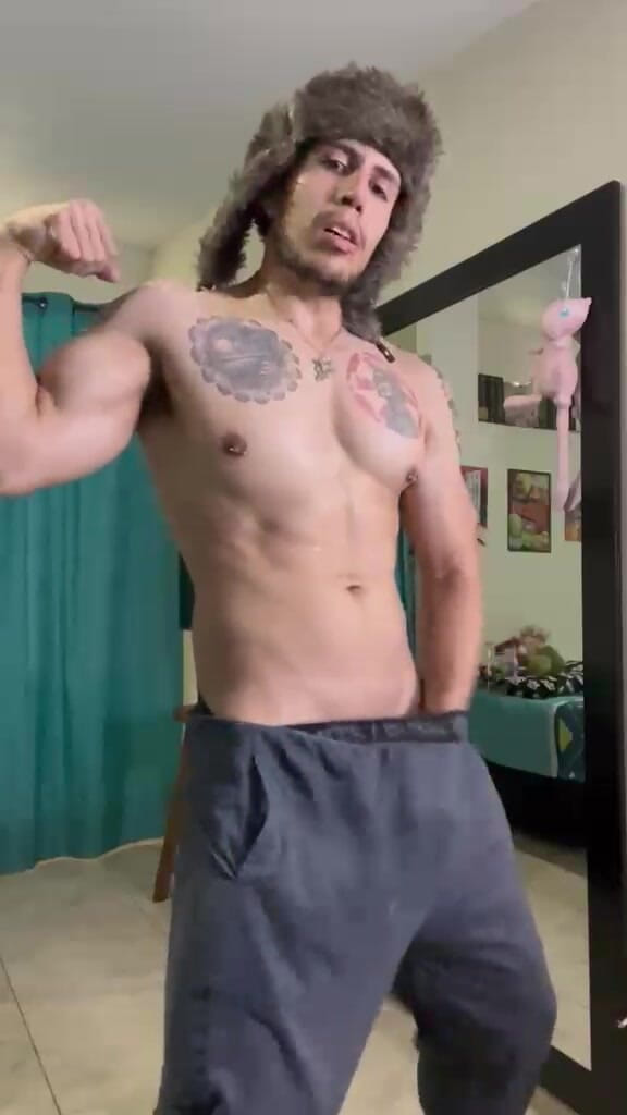 Thiago Florez: Kolumbianer Vergón Tiago Florez Trainer Gym Video Masturbation