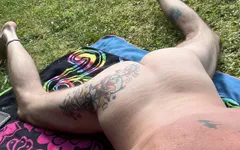 Värm upp med en dildo