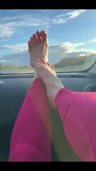 I Stretch My Legs Toward the Sun