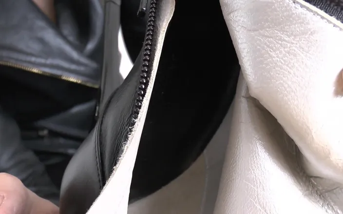 Lady Victoria Valente: Boot Smell on Feet! Sniff My Leather Feet! POV, Lady...