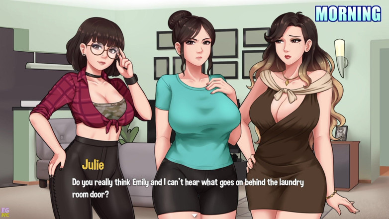 Erotic Games NC: House Chores #54: Foursome Sex with All the Hotties in the...