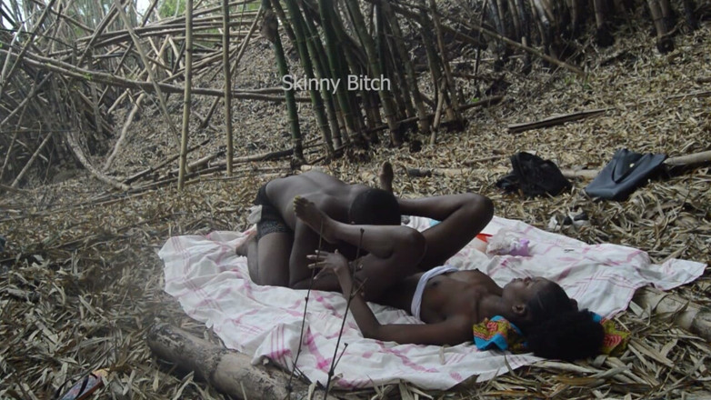 Skinny Bitch: Sex in the Forest Outdoors