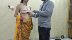 Hintli ateşli yenge terzi ustasıyla seks yapıyor Hintçe ses