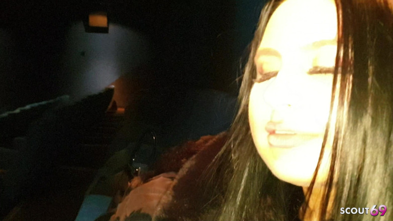 Scout69: Two German Best Friend Teens Give Risky Blowjob at Cinema...