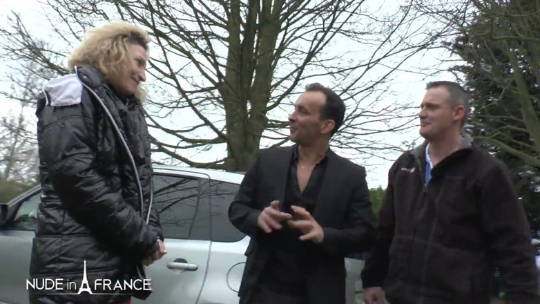 Nude in France: This husband shars his wife and she gets hard analyzed...
