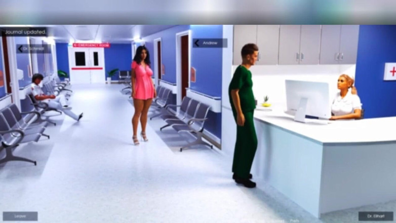 3DXXXTEEN2 Cartoon: Anna submits to another medical check. 3D porn cartoon sex