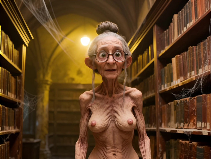 Narata12: Maduras bibliotecárias femininas