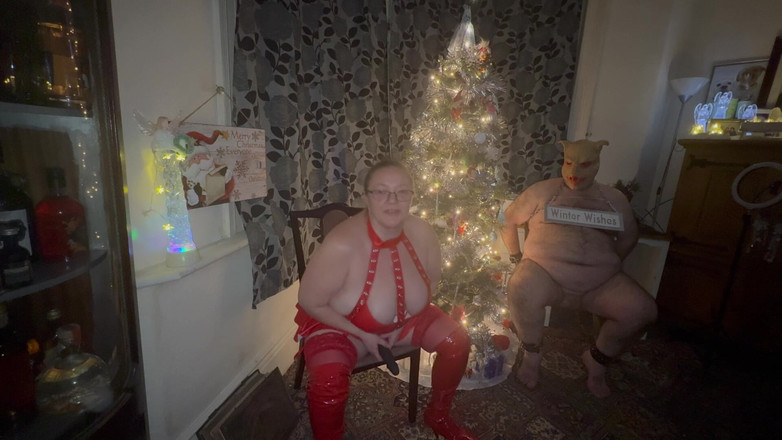 Aaexperiencesltd: 金克马斯夫人与萨塔纳的小猪的圣诞故事。