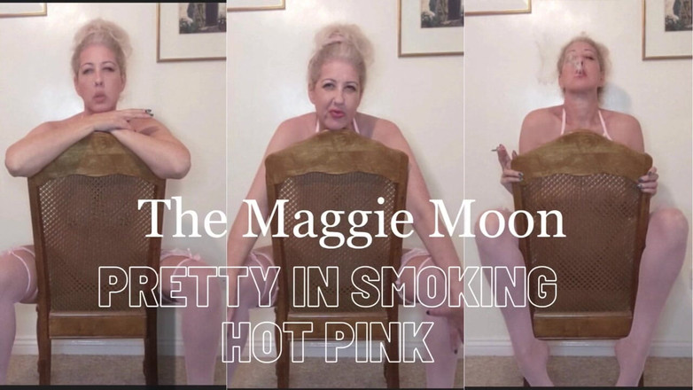 Maggie Moon: Kouření sexy milfky