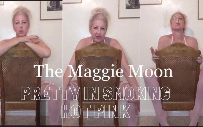 Maggie Moon: Une MILF sexy fume