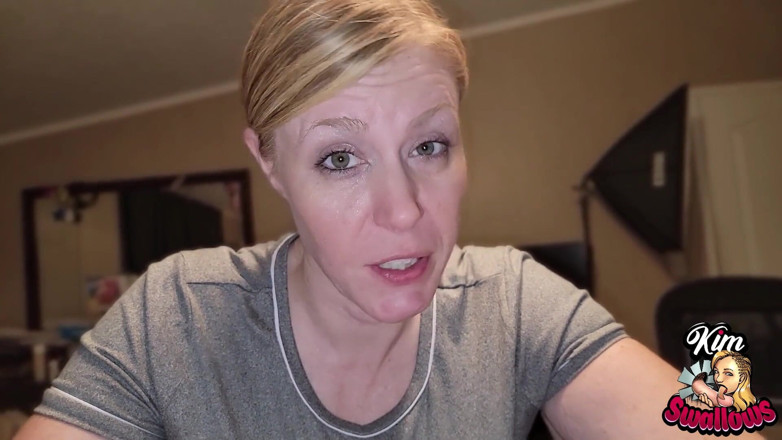 Kim Swallows: BBC sperma mustasch