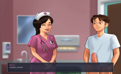Hentai World: Yaz mevsimi efsanesi - hemşire Micoe şimdiye kadarki en iyi terapi