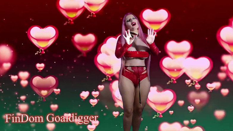 FinDom Goaldigger: Esse clipe é sobre se masturbar no espelho