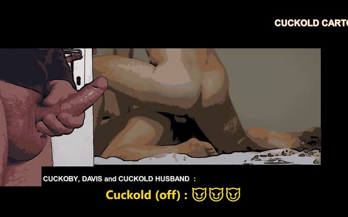 Cuckoby: Cuckold cartoon: anale di fronte al marito