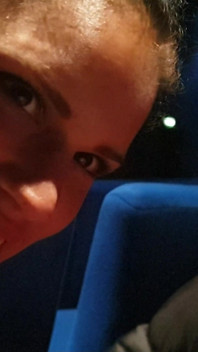 Two German Best Friend Teens Give Risky Public Blowjob at Cinema and Swallow