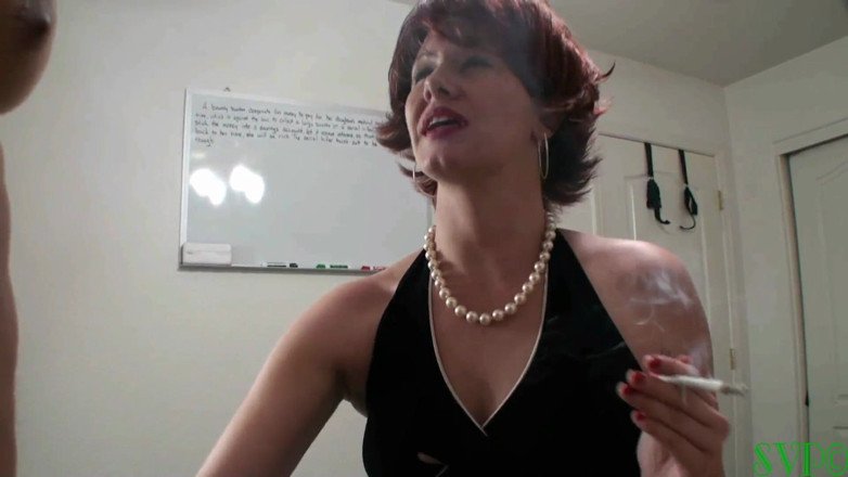 Wicked Smoking Stepmothers: Stepmom Loves to Control Her Stepson
