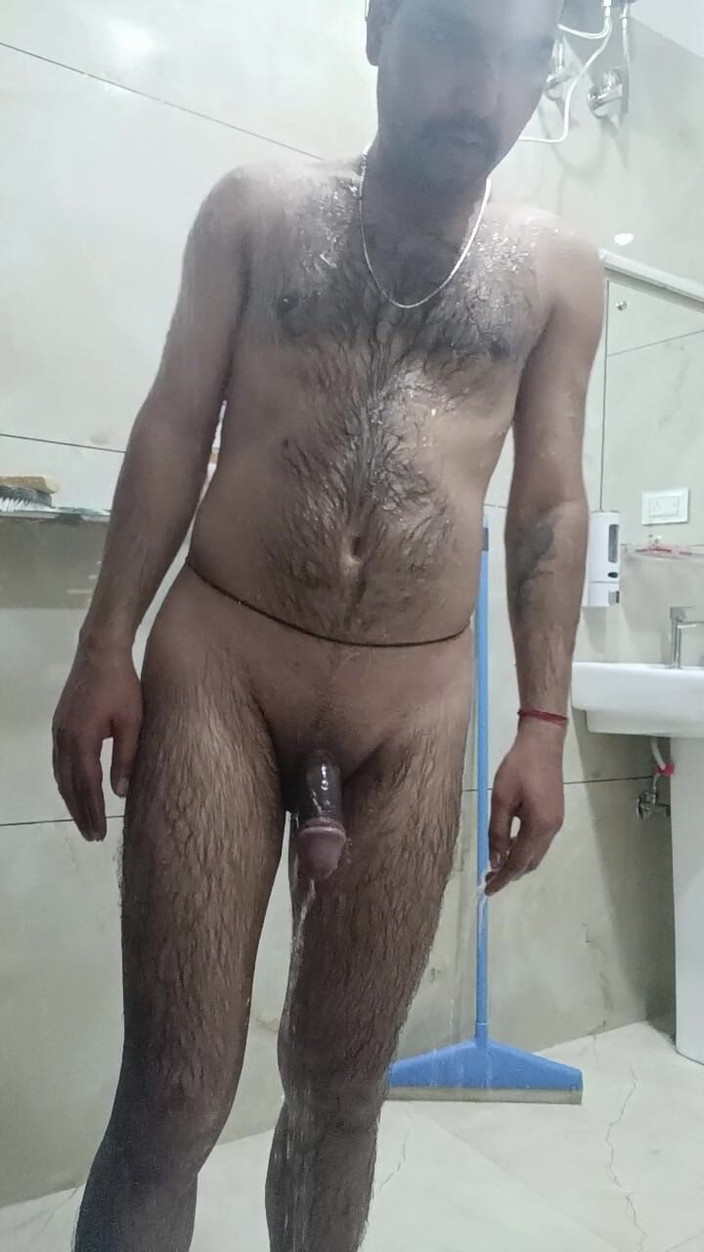 Rajasthani-old-lover: Дезі людина отримує очищення