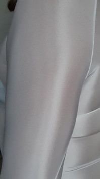 White Seethrough Top dan Vintaj Pointy Bra