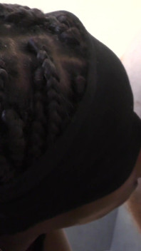 Greedy Ebony Mouth Lick My Ass My Balls and Swallow My Cum