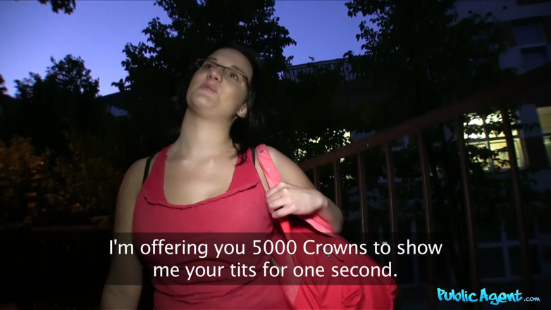 Public Agent: Veřejný agent - Angel Stripped a Rode My Cock za peníze