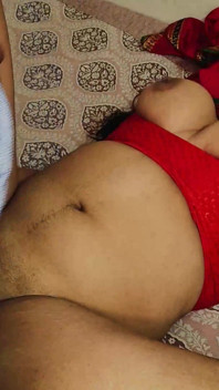 Indian Bhabhi Fucked Her Husband in Red Saree