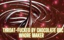 Goddess Misha Goldy: Garganta fodida por Chocolate BBC - Prostituta Maker