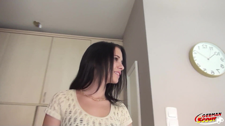 German Scout: German Scout - Skinny teen Nikki pickup and fuck at street...