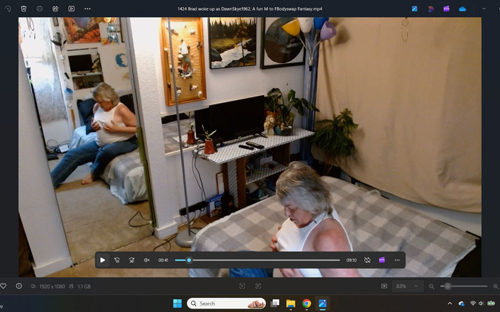 dawnskye1962: 特に私のファンのために1424 - 女性から男性へのボディスワップファンタジー