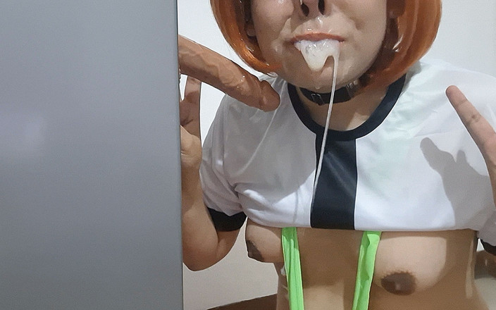 fermerino: Femboy Ben Tetona Hace Su Debut Con Una Mamada, Comiendo...