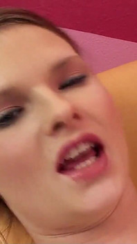 Skinny teen gives step dad deepthroat and gets ass fucked