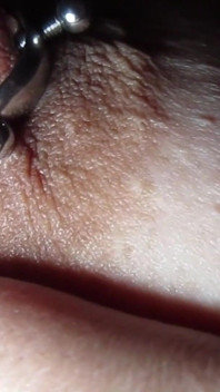 Veevee Plays with Her Nipple Rings